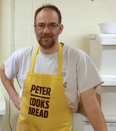 Peter Cooks Bread