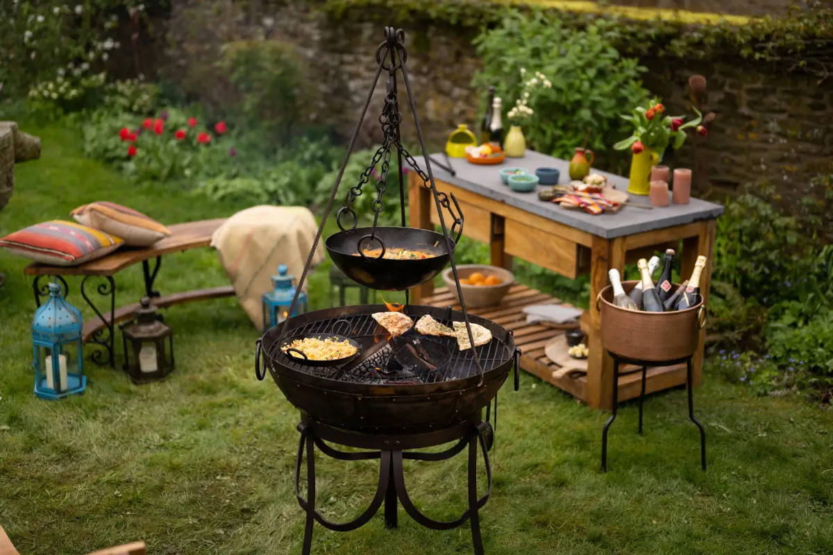 Fire Cooking Recipes from Kadai & A Shropshire Lad