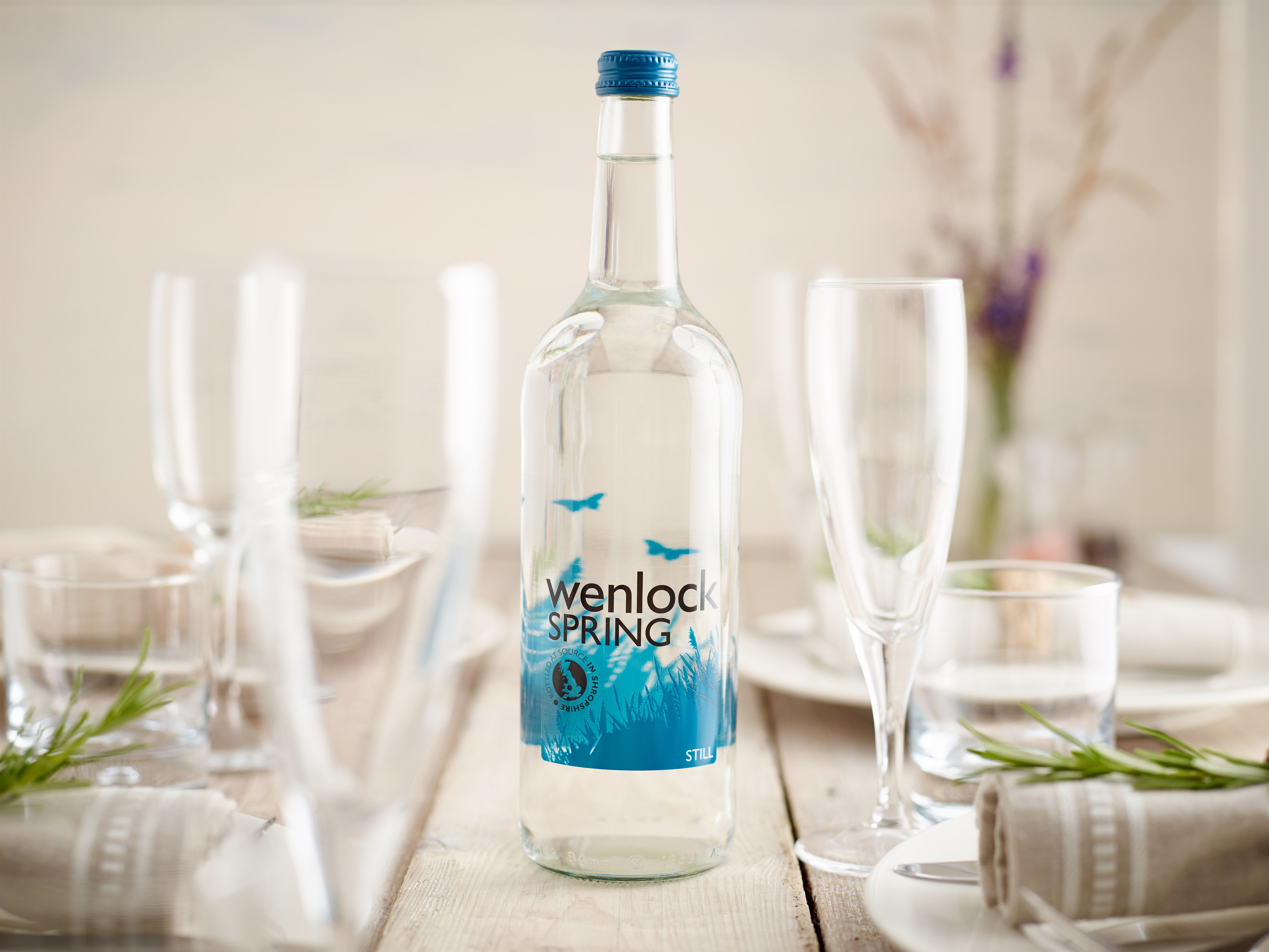 Wenlock Spring - British spring water with provenance, style and sustainability